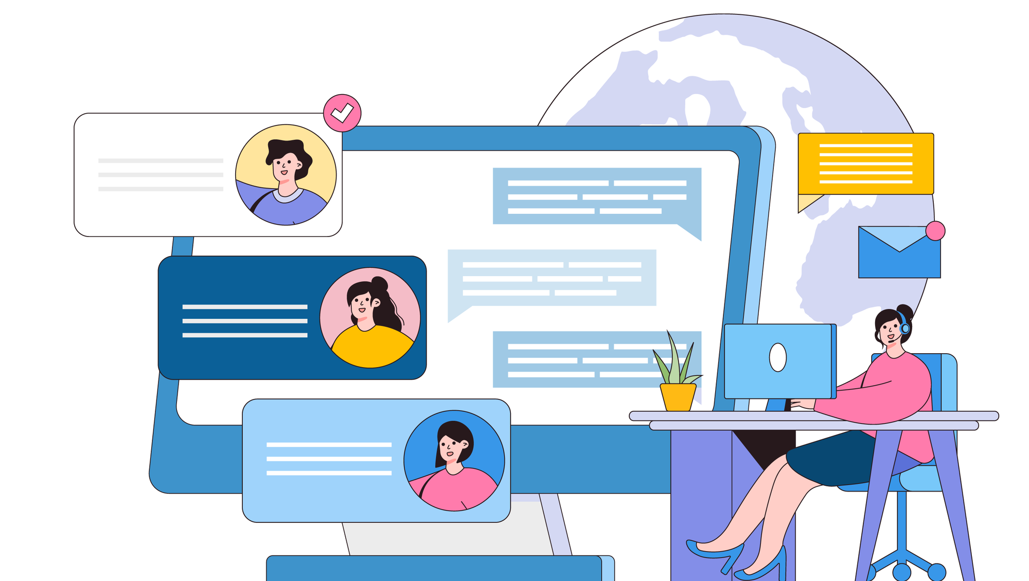 It is important to communicate with community (be it researchers or just Ph.D. students)