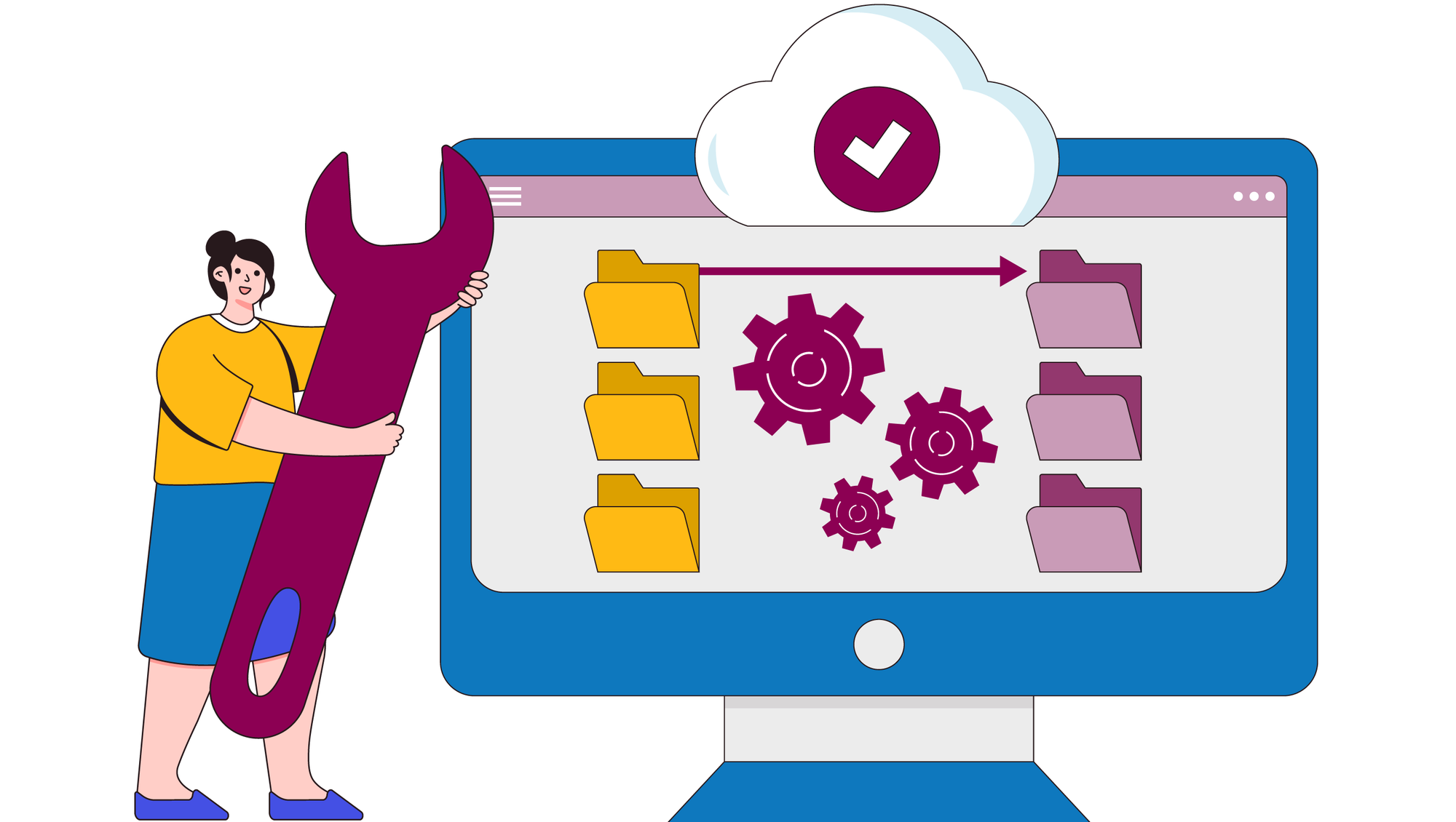 In unexpected situations, as was COVID-19 pandemic, workflows and processes for data ingest can change.