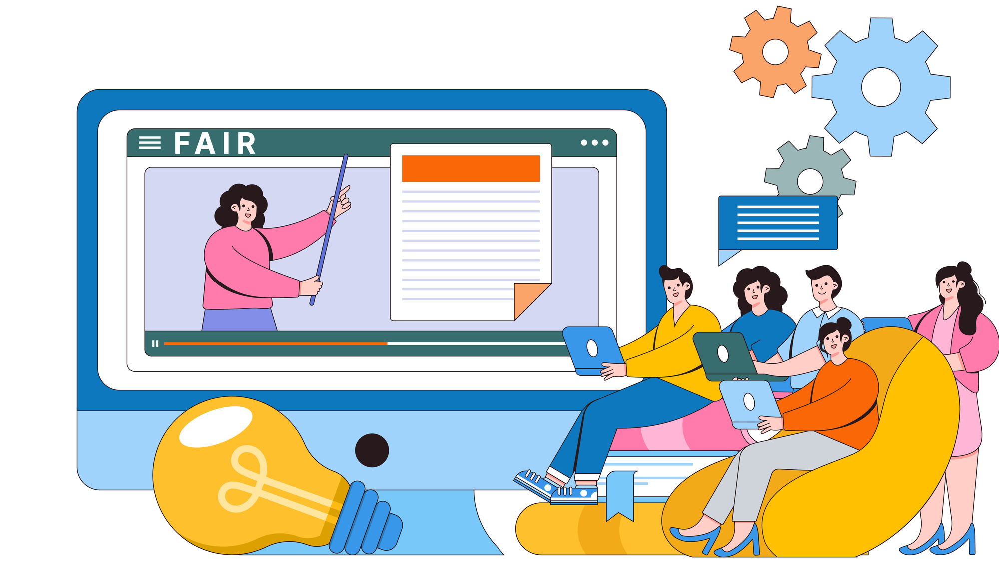 Make sure that you inform your research communities on how to make data FAIR.